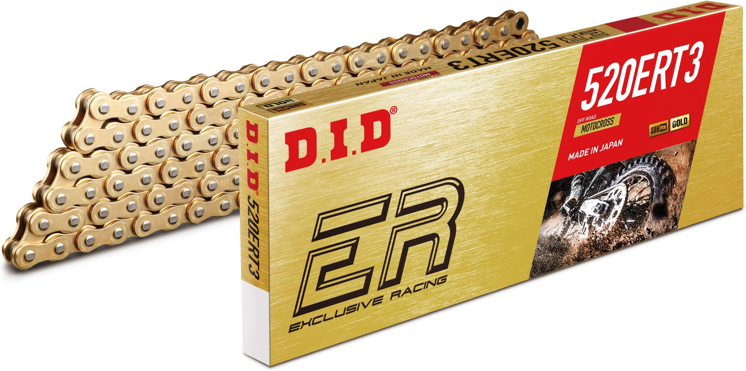 Rk Racing Chain 525 RK ZXW High Performance XW-Ring Gold